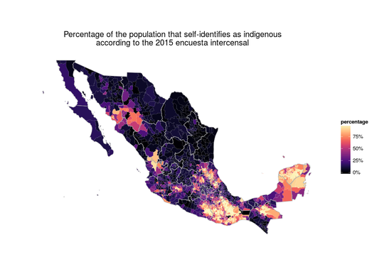 Indigenous population in Mexico