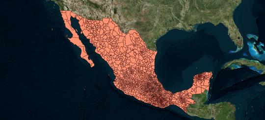 Mexican Municipios Shapefiles