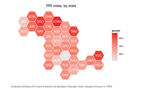 Map of the most evil party to have ever existed